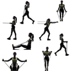 🏋️♂️🔥 Kit Extensor Elástico – Sua Academia em Casa! 💪✨