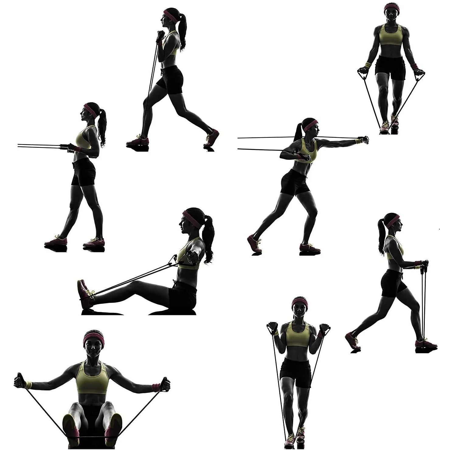 🏋️♂️🔥 Kit Extensor Elástico – Sua Academia em Casa! 💪✨