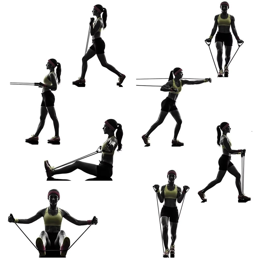 🏋️♂️🔥 Kit Extensor Elástico – Sua Academia em Casa! 💪✨