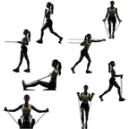 🏋️♂️🔥 Kit Extensor Elástico – Sua Academia em Casa! 💪✨