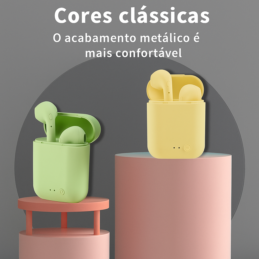 ✨FONE DE OUVIDO WIRELESS BLUETOOTH - MINI 2 TWS COLORS✨