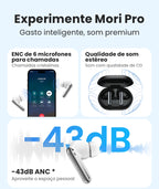 🎧 HAYLOU Mori Pro – Fone Bluetooth 5.4 com Cancelamento de Ruído Ativo -43dB