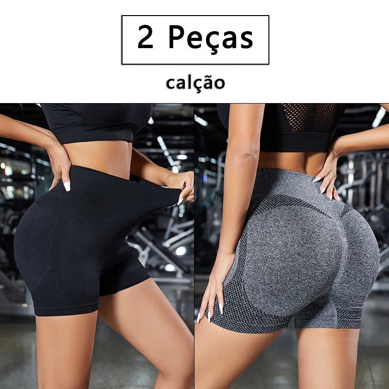 ✨SHORT ESPORTIVO FEMININO PARA ACADEMIA & YOGA✨