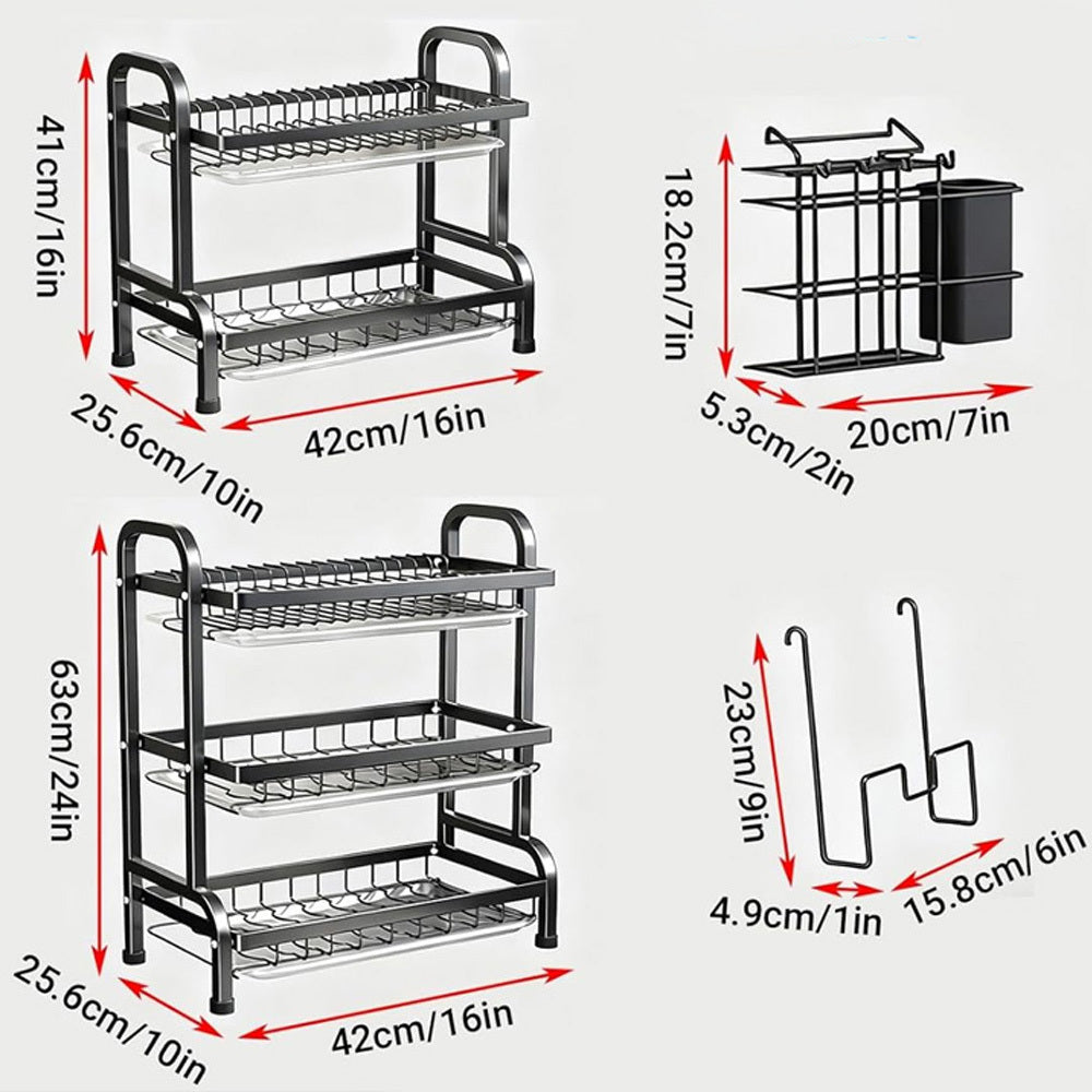 🖤 ORGANIZADOR DE PIA DE COZINHA 🍽️✨