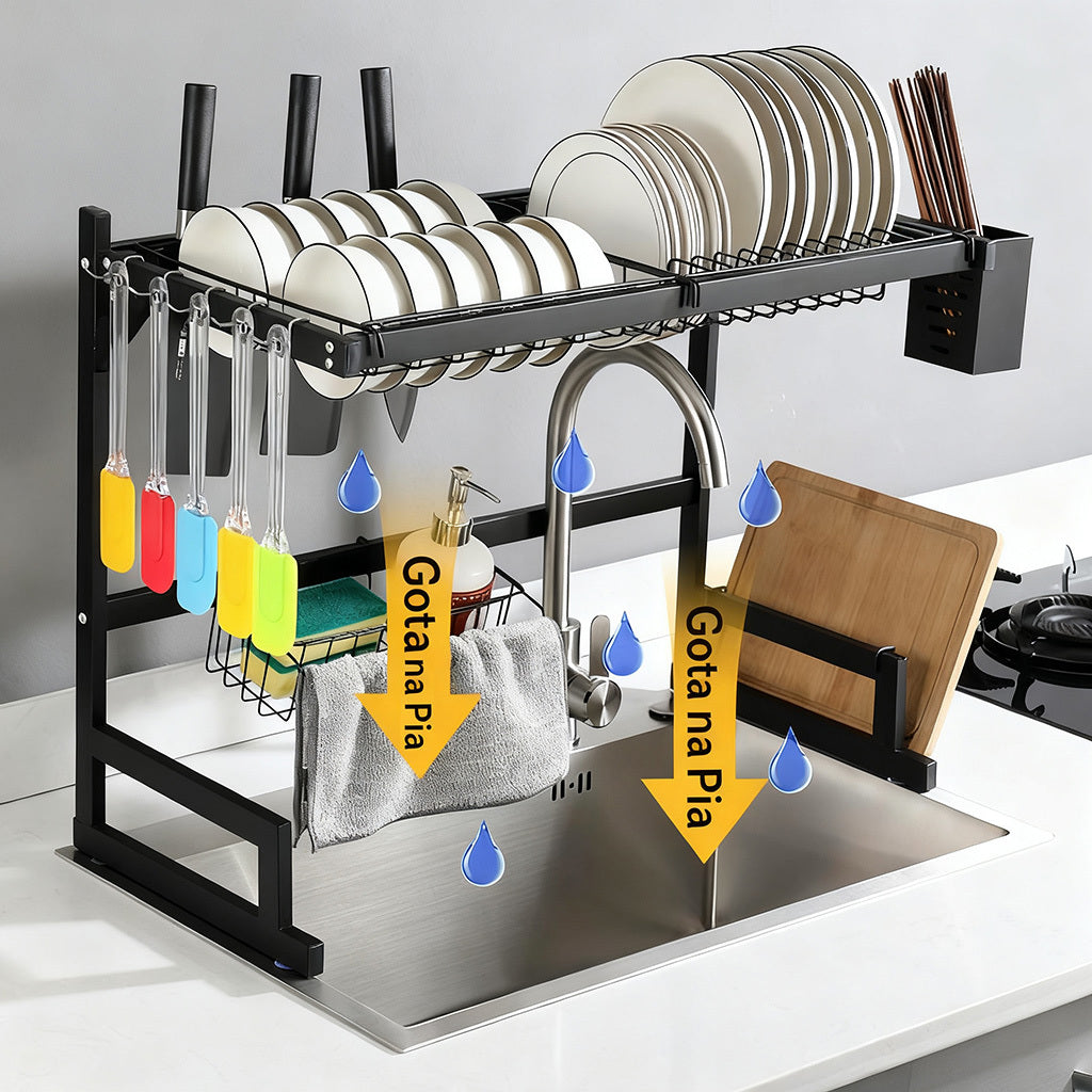 🖤 ORGANIZADOR DE PIA DE COZINHA 🍽️✨