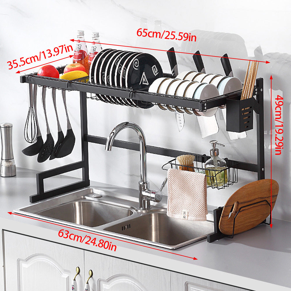 🖤 ORGANIZADOR DE PIA DE COZINHA 🍽️✨